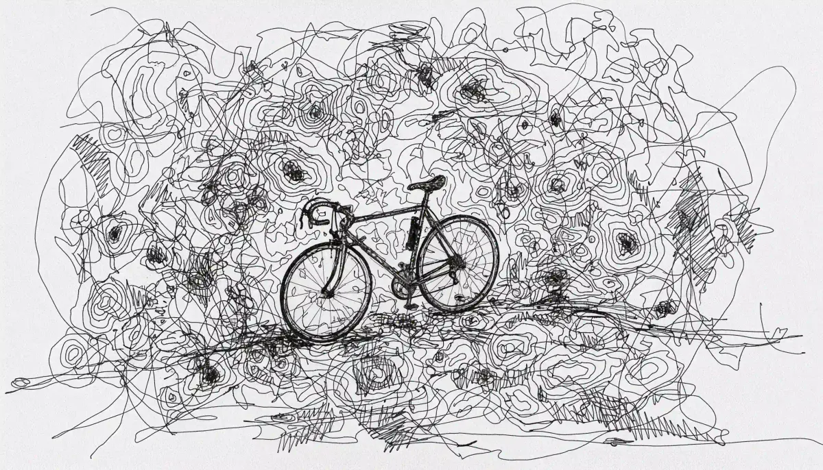 Dark abstract neural network visualization -- AI agent architecture -- Øbliq.