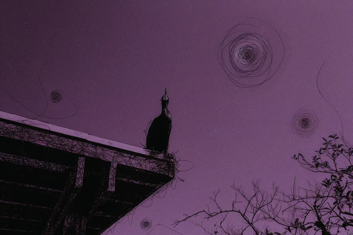 Dark abstract neural network visualization -- behavioral firewall AI agents -- Øbliq.