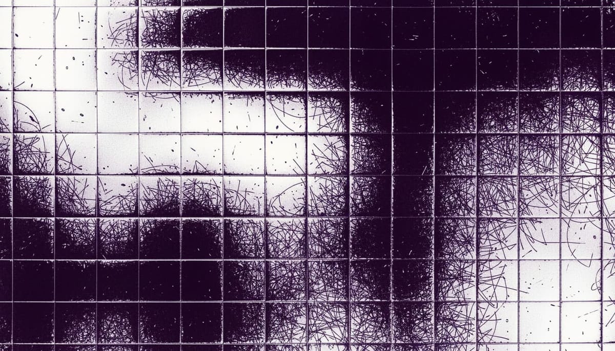 Dark abstract neural network visualization -- Building ToolAugmented -- Øbliq.