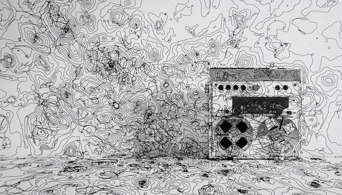 Dark abstract neural network visualization -- AI agent architecture -- Øbliq.