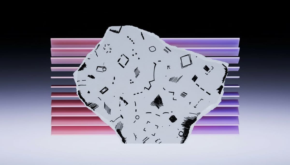 Dark abstract neural network visualization -- MCP server identity -- Øbliq.