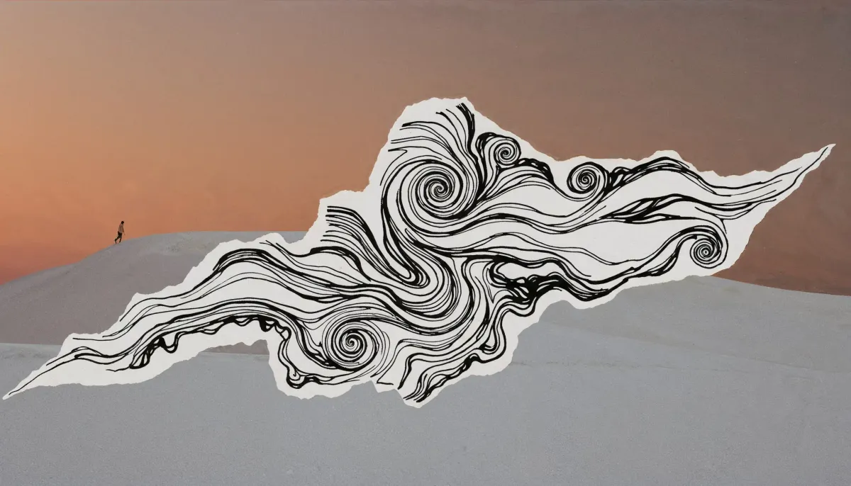 Dark abstract neural network visualization -- Freddy AI Agent Studio -- Øbliq.