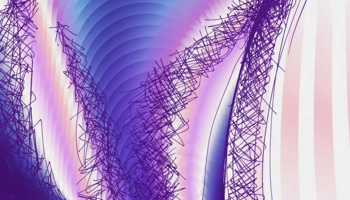 Dark abstract neural network visualization -- LangGraph RemoteGraph streaming -- Øbliq.