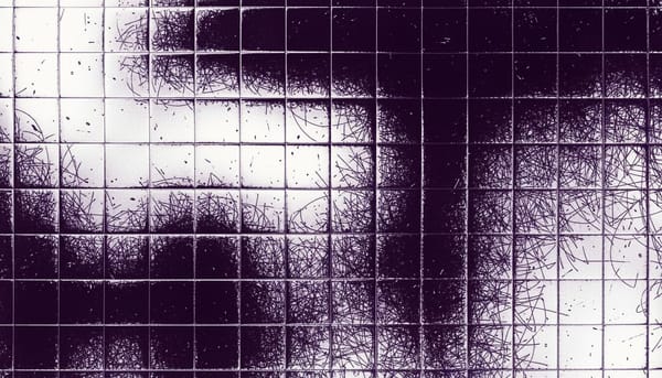 Dark abstract neural network visualization -- Building ToolAugmented -- Øbliq.