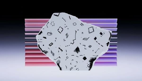 Dark abstract neural network visualization -- MCP server identity -- Øbliq.