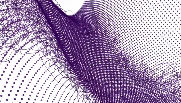 Dark abstract neural network visualization -- multi-agent accountability -- Øbliq.