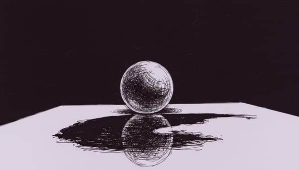 Dark abstract neural network visualization -- offline AI deployment -- Øbliq.