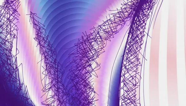 Dark abstract neural network visualization -- LangGraph RemoteGraph streaming -- Øbliq.